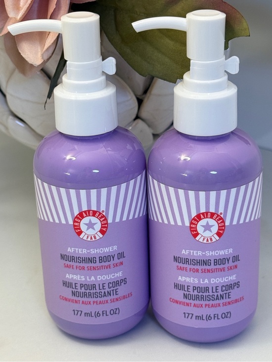 First Aid Beauty Other - First Aid Beauty After-Shower Nourishing Body Oil - 6 oz (x2) - NEW